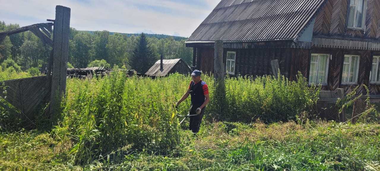 Комплекс проведенных мероприятий в п.Бадаложная.